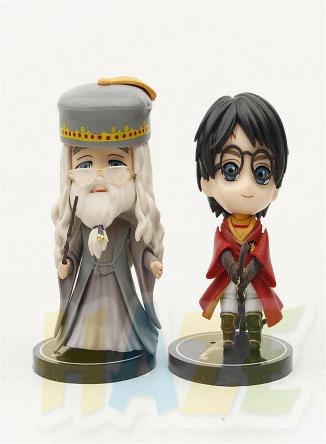 AUGEN Harry Potter Action Figures Limited Edition for Car Dashboard, Decoration, Cake, Office Desk & Study Table A-(9cm)(Pack of 6) - Image 3
